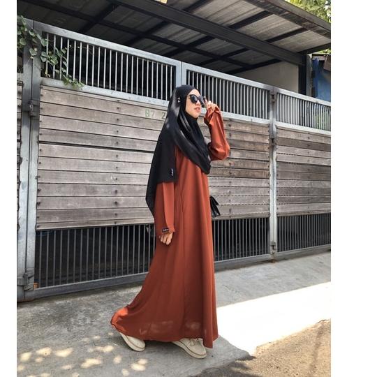 Tidak Diragukan.. Abaya HItam Abaya Syari Abaya Turki Abaya Jetblack Abaya Basic Abaya Polos ZAHRA