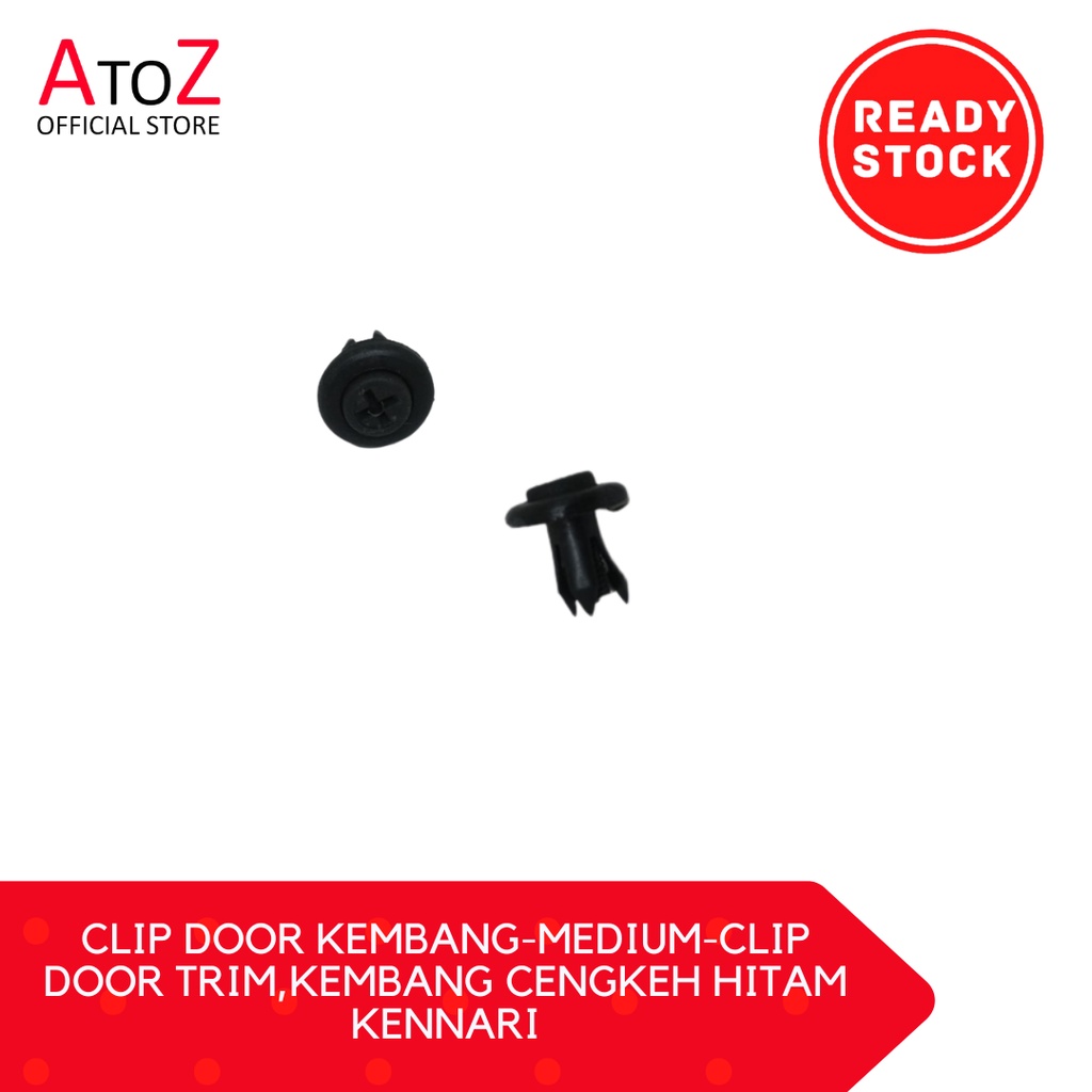 CLIP DOOR KEMBANG-MEDIUM-CLIP DOOR TRIM,KEMBANG CENGKEH HITAM KENNARI