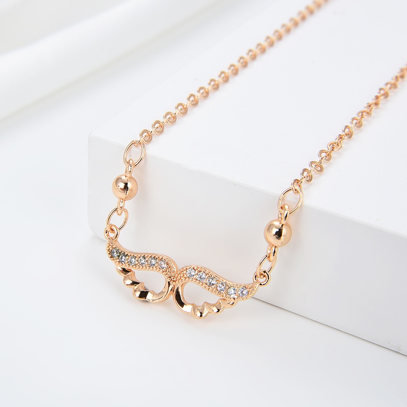 kalung titanium wanita emas muda model korea murah anti karat panjang asli silver nama selamanya 64-72n