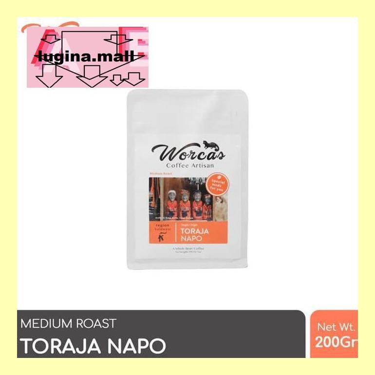 

Koptlopoc Kopi Arabica Toraja Napo 200 Gram Medium Roast (Biji/Bubuk) - Kopi Biji S53Mod5Sc