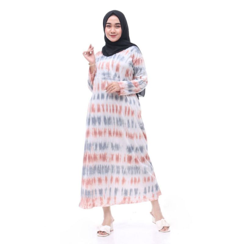 LONGDRESS daster panjang sematakaki lengan panjang busui bumil kaos adem murah