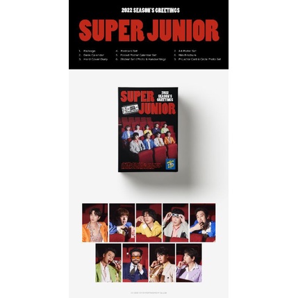 [SHARING] SUPER JUNIOR SUJU SEASON GREETING