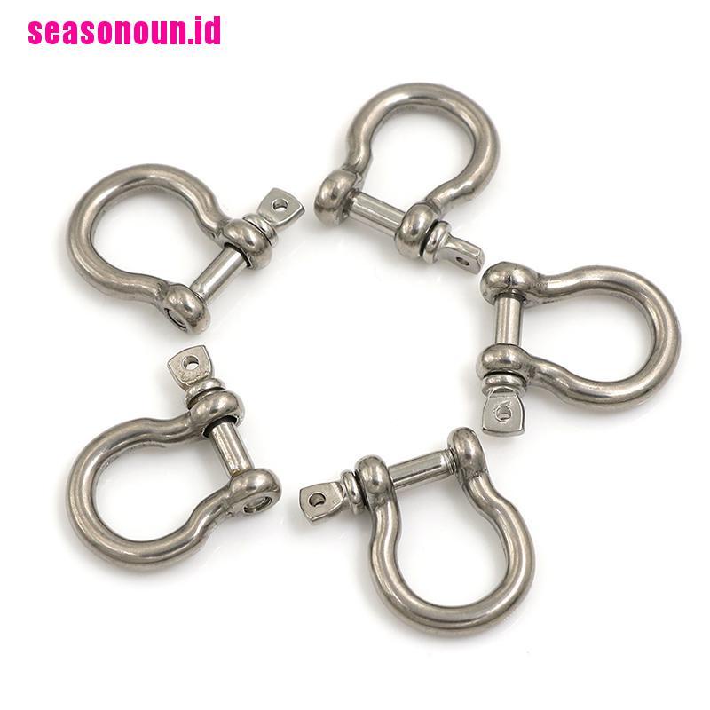 5 Pcs Sekrup pin shackle bow m4 304 stainless steel