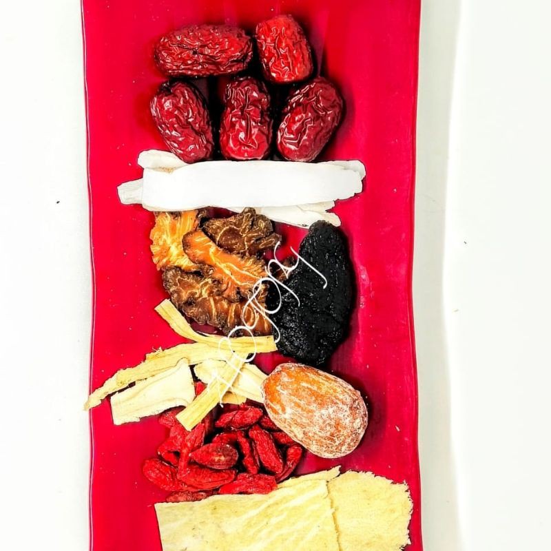 Chinese Herbal Chicken Soup Kuah hitam / sup Tim ayam obat