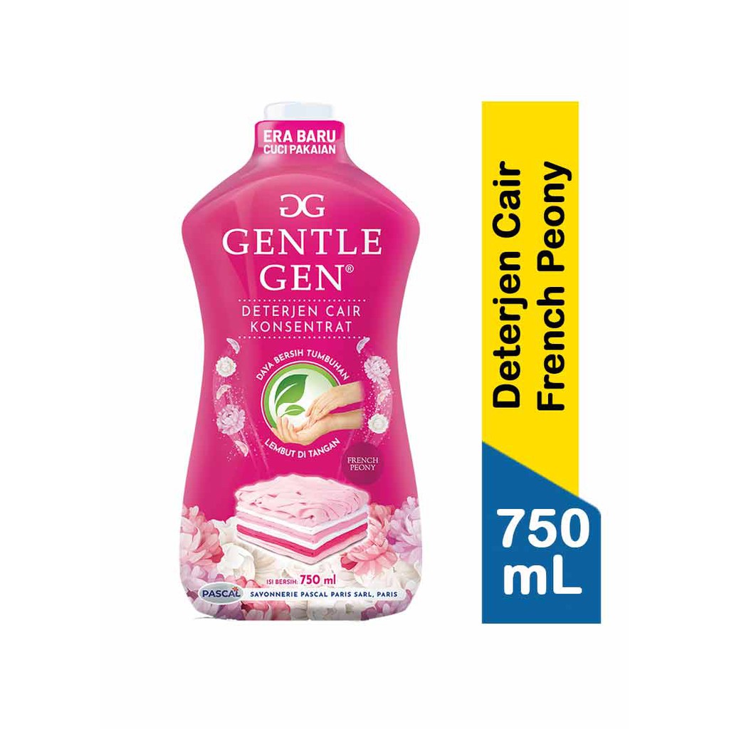 GENTLE GEN DETERJEN CAIR FRENCH PEONY UKURAN 750ML