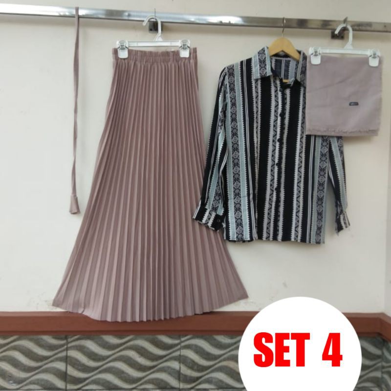 100% REALPICK SETELAN KEMEJA KATUN RAYON VISCOS KUALITAS ORIGINAL RIZQI COLLECTION