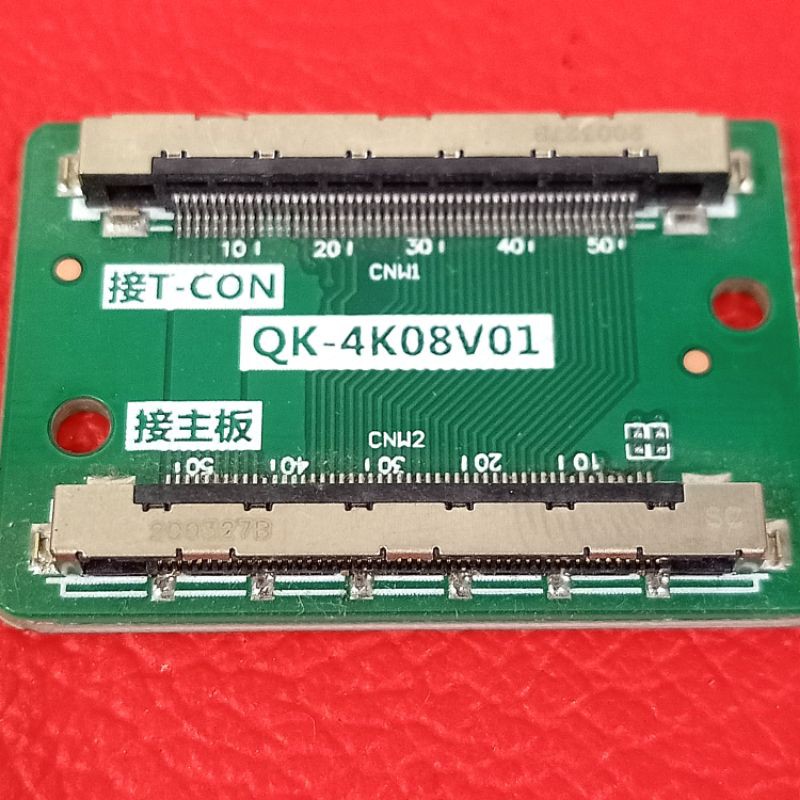 CONVENTER LVDS 4K UHD SOKET LVDS 4K SHOCKET PANEL TCON 4K SOCKET MAINBOARD 4K QK0821A