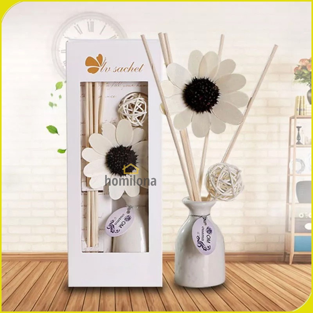 Parfum Ruangan Aroma Diffuser Reed Rattan Sticks 30ml Taffware HUMI OZ2023