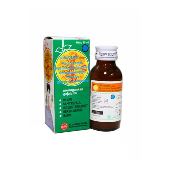 CITOCETIN SIRUP 60 ML