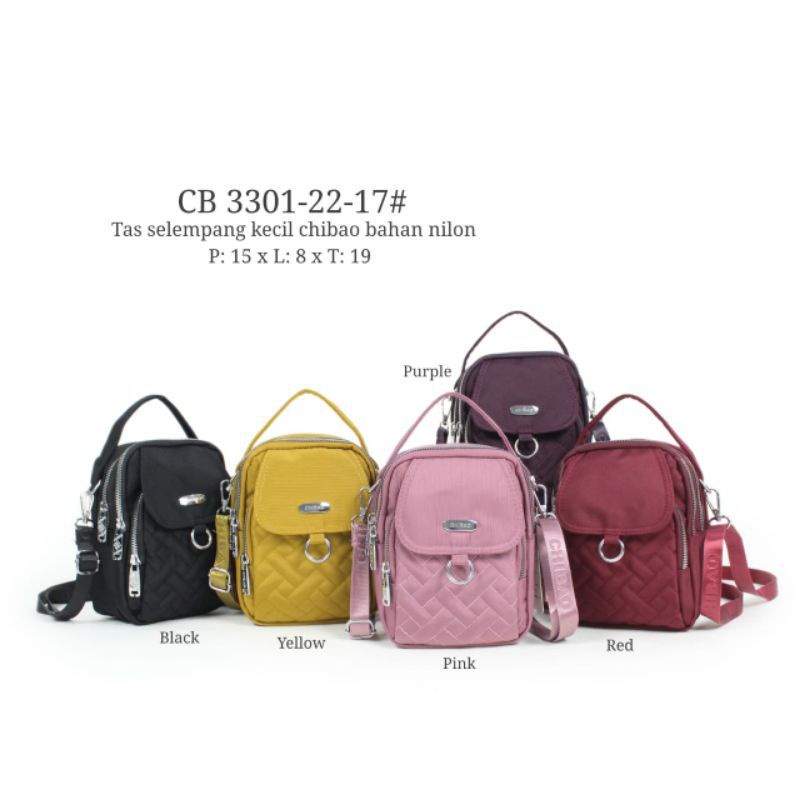 Tas selempang wanita chibao imoort 3301-22 kanvas