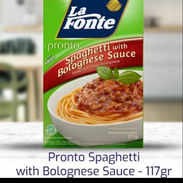 

La Fonte / Spaghetti With Bolognese Sauce / 117g