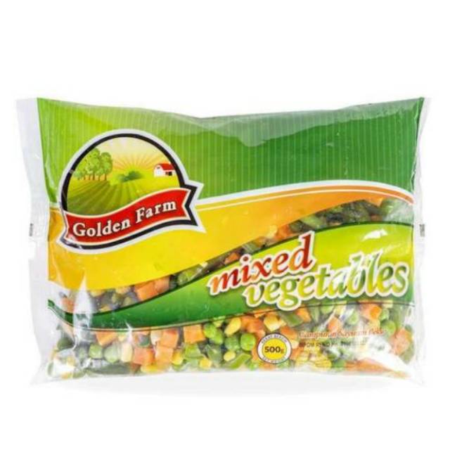 

Golden Farm Mixed Vegetables 500gr