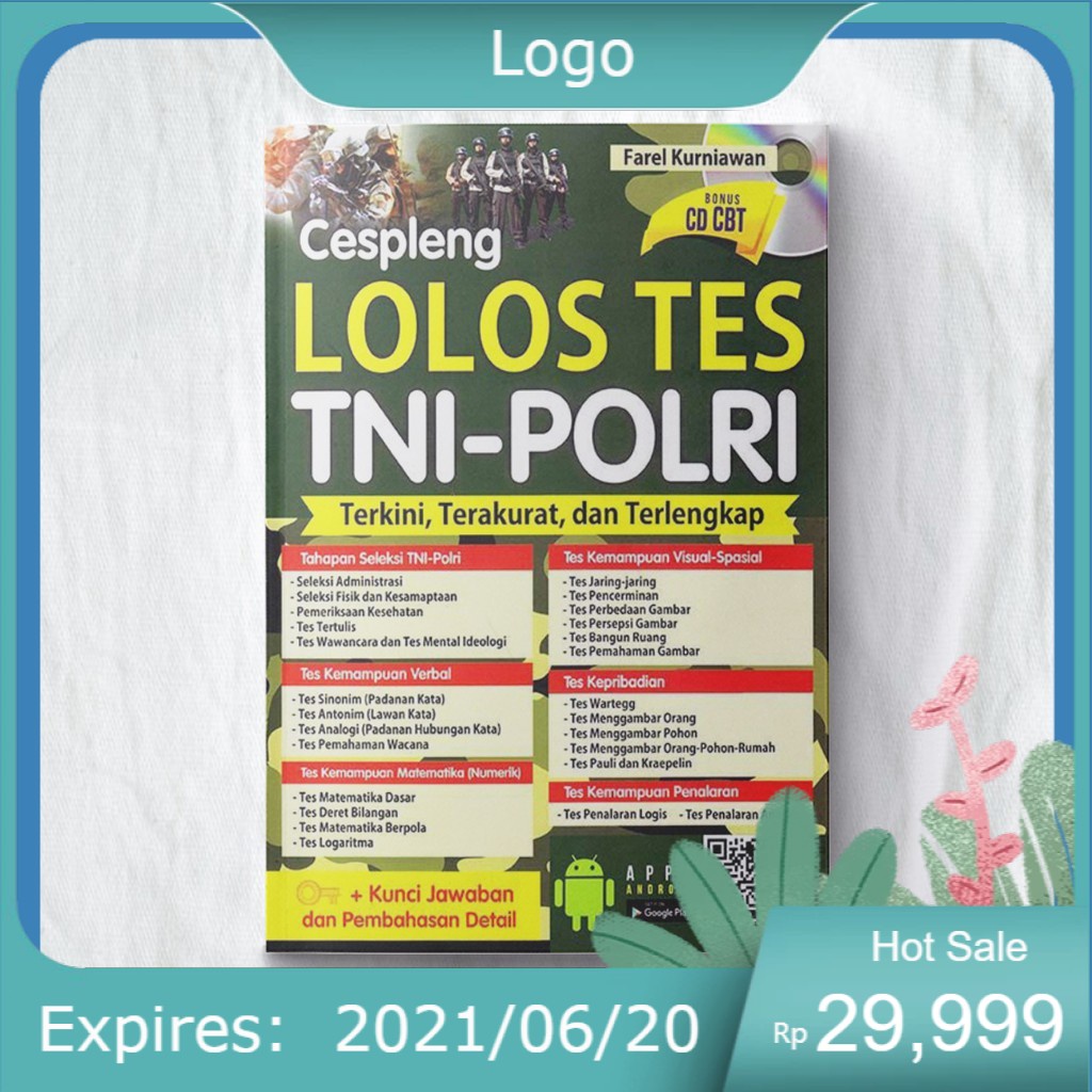 Buku Cespleng Lolos Tes TNI POLRI