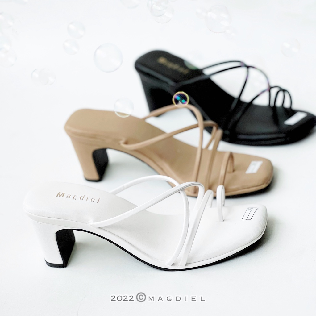 Magdiel - Mauren Heels Tali Wanita 5 cm