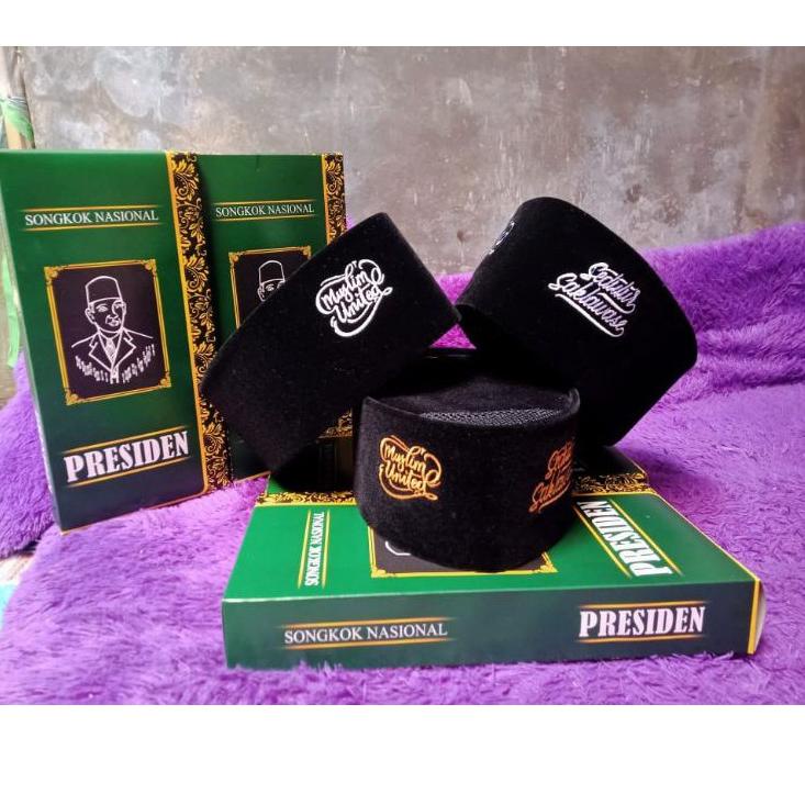 Peci UAS muslim united 100% halus premium "CKB.01Jl22g"