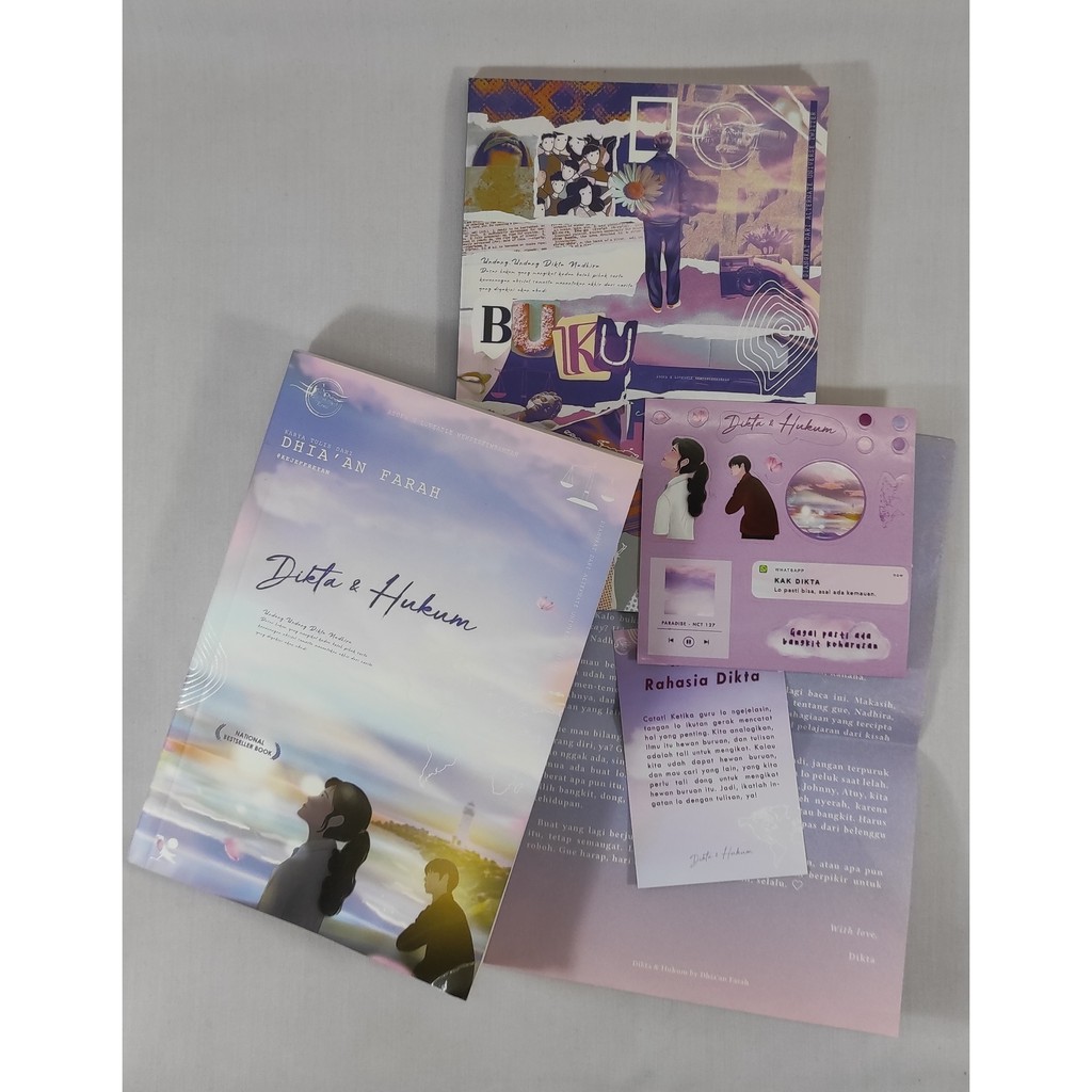Novel Dikta Dan Hukum By Dhiaan Farah Rp76 000