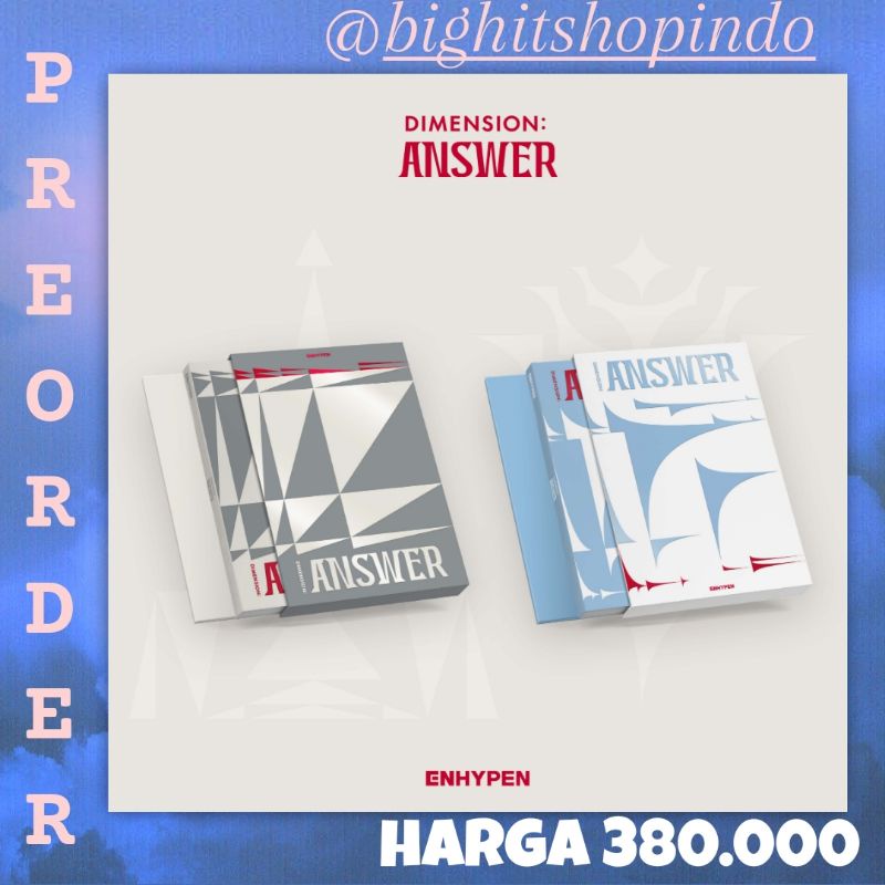 [EARLY] ENHYPEN [DIMENSION : ANSWER] // ALBUM ENHYPEN ANSWER