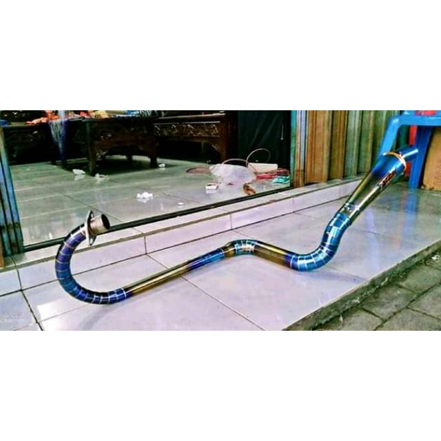 Knalpot kou. Cobra. Vixion