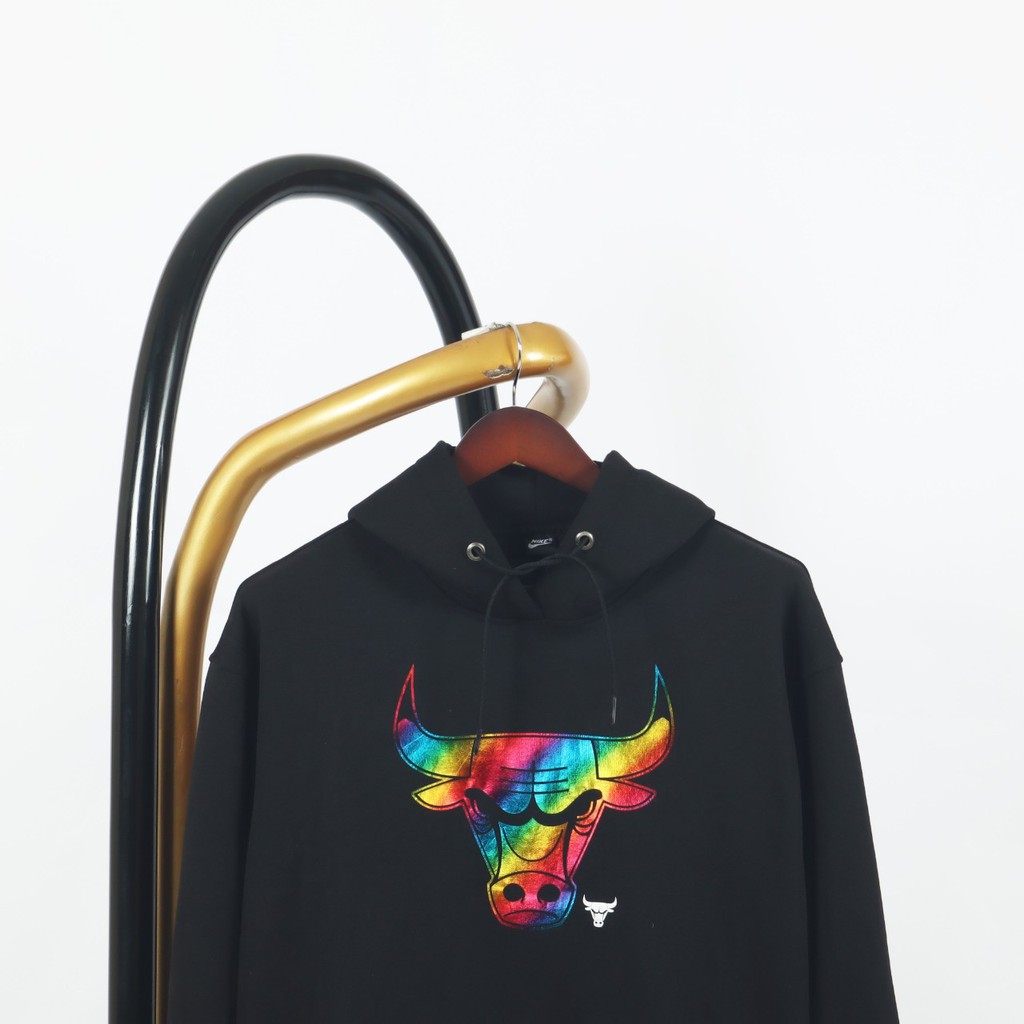 JAKET SWEATER HOODIE BULL RAINBOW SIMPLE UNISEX GOOD QUALITY