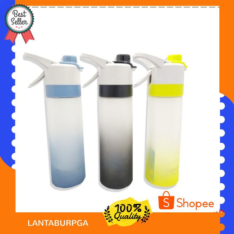 A02 NEW TERLARIS Botol Minum Spray  Sport Drink 650ML - Botol Minum Sport Spray