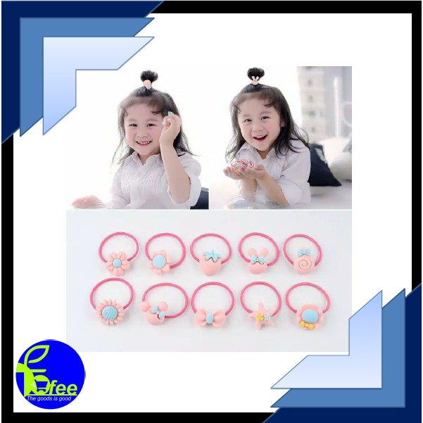 [IMPORT] - Ikat Karet Rambut Anak Lucu/BTS/BT21