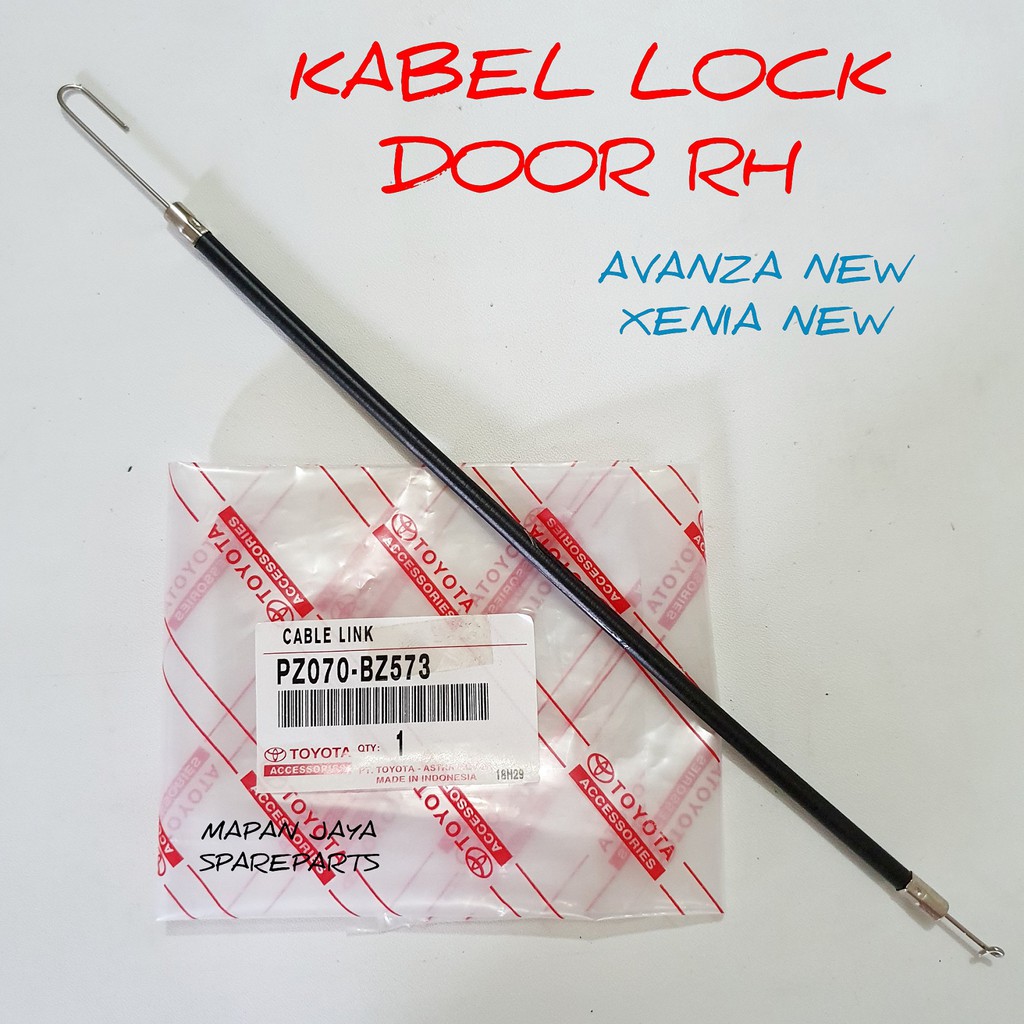 KABEL SELING LOCK DOOR AVANZA XENIA NEW MODEL BESI KANAN ORIGINAL ASLI