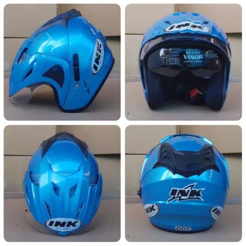 Helm INK Grade Ori JP 8 Double Visor