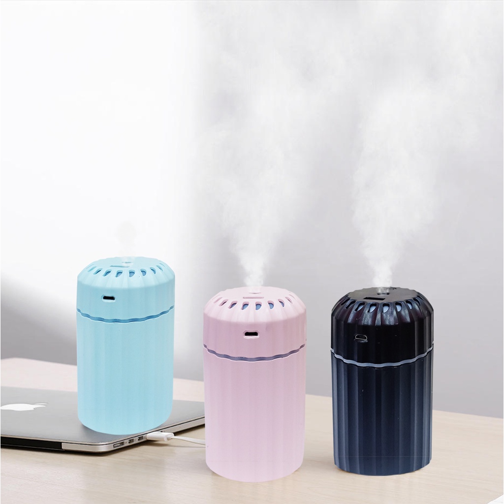 Humidifier Purifier A8 Macaron Warna Luggage Koper With LED Light Warna warni