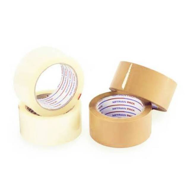 

Lakban Bening Lakban Coklat 60yard