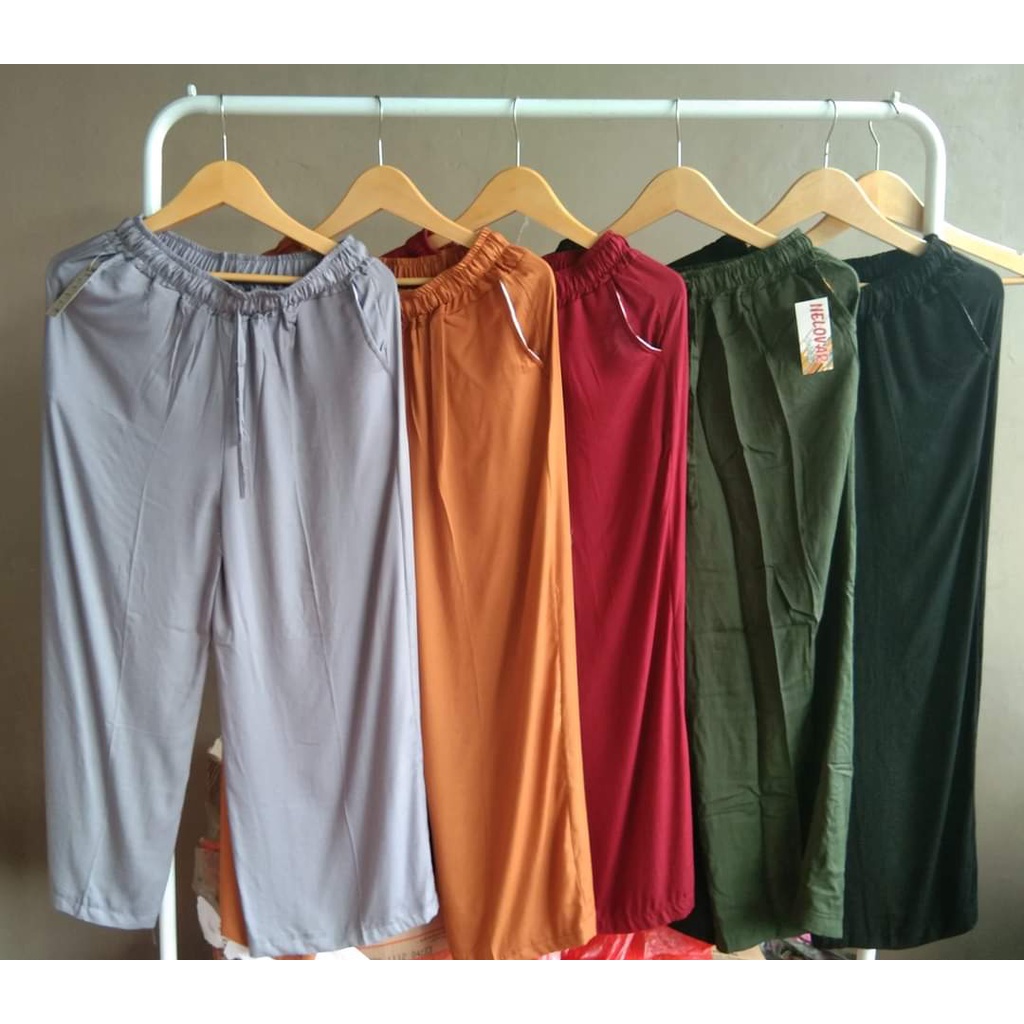 celana kulot rayon celana kulot wanita celana kulot rayon polos ce;lana kulot panjang