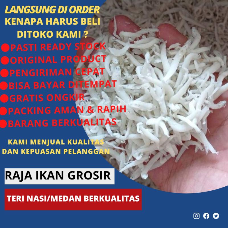 

TERI NASI/MEDAN MURAH 1 KILO TERJAMIN BAGUS
