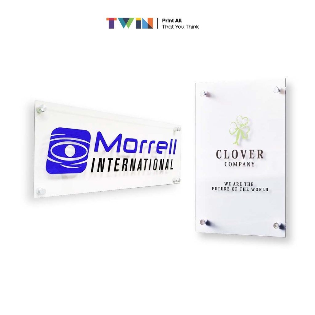 

TWIN ADVERTISING Cetak Papan Nama Kantor Akrilik – Print Akrilik Bening Hitan Putih Kuat Tebal Tahan Lama