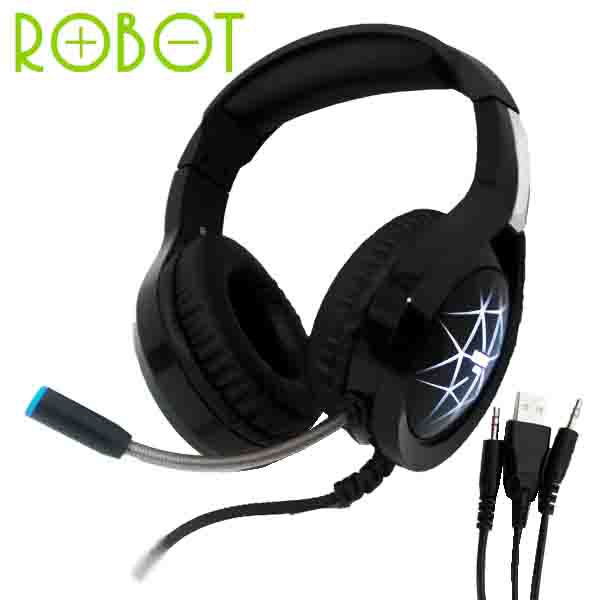 Headset Gaming ROBOT RH-G10 With Microphone Original