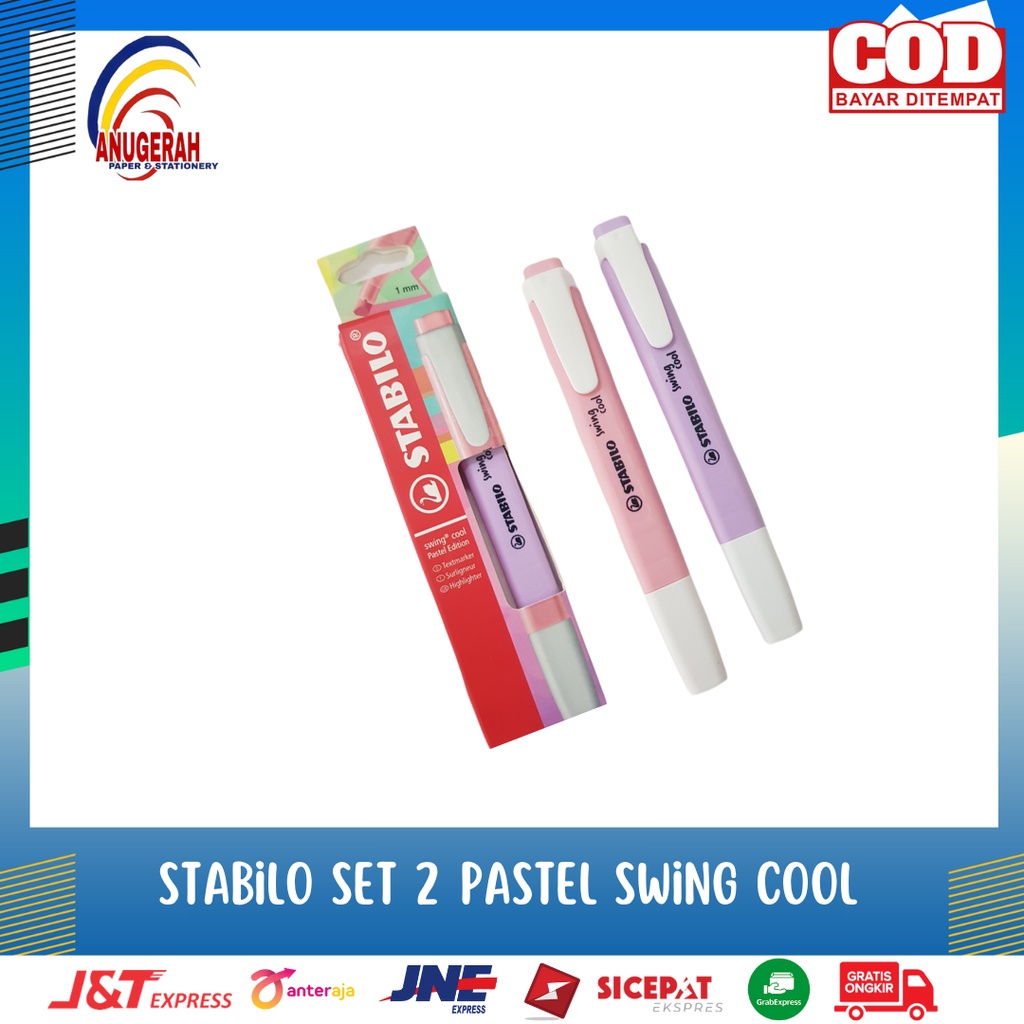 

STABILO SET2 PASTEL SWING COOL (SET)