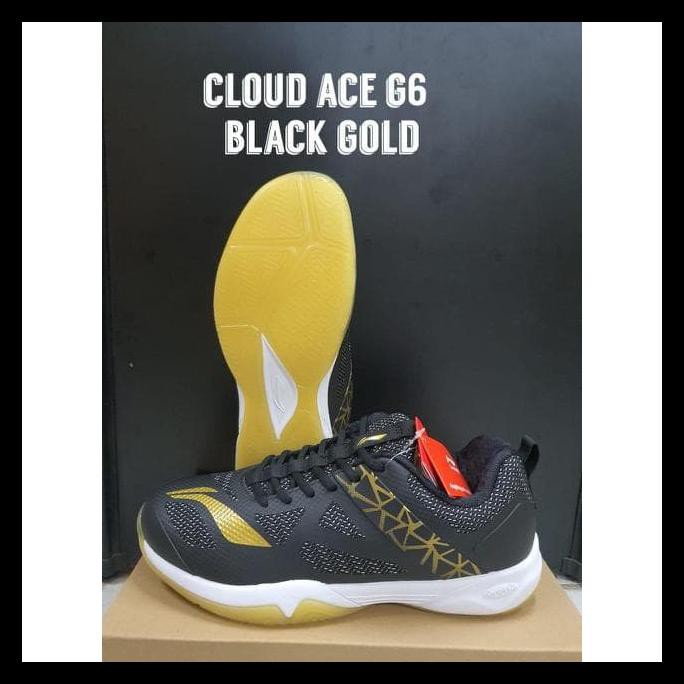 ORI LINING CLOUD ACE G6 G 6 SEPATU BADMINTON ORIGINAL