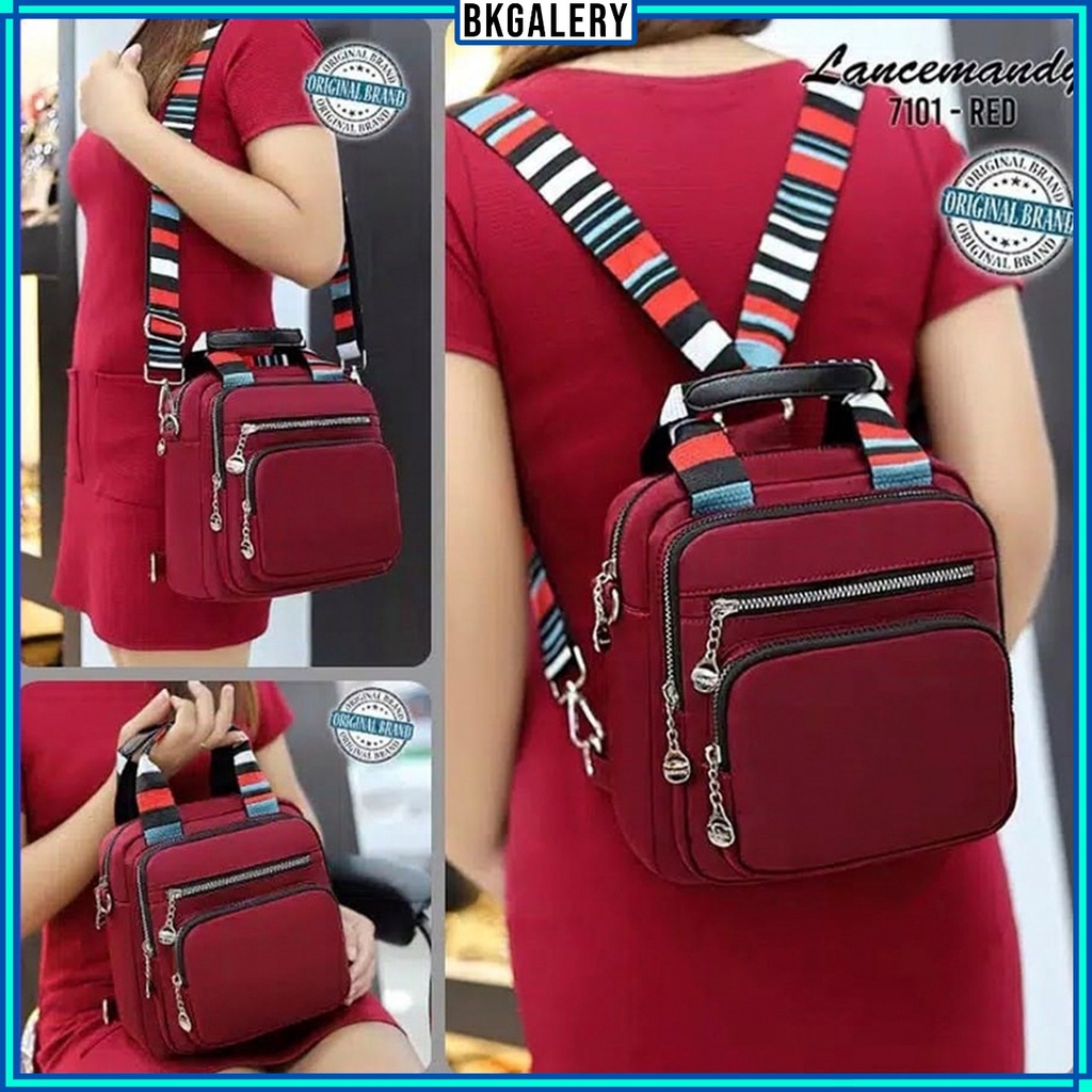 GROSIR COD tas Original LANCE MANDY 7101 / tas selempang wanita / tas wanita / gudika bag / tas