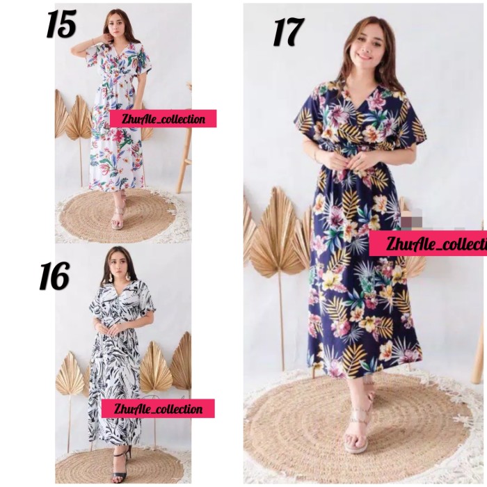 LONGDRESS LAURA / DASTER BALI / DRESS PANTAI / BAJU WANITA