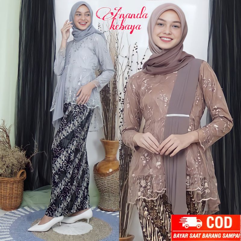 COD - SET KEBAYA MODERN - KEBAYA - KEBAYA WISUDA - KEBAYA MODERN -  SET KEBAYA WISUDA - KEBAYA SALEN