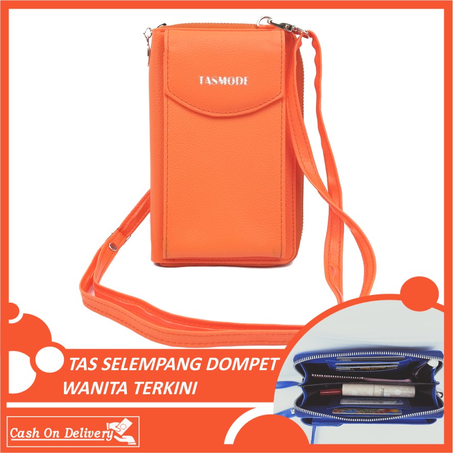 TAS MODE SELEMPANG WANITA KANTONG 1 PU LEATHER PREMIUM TERMURAH