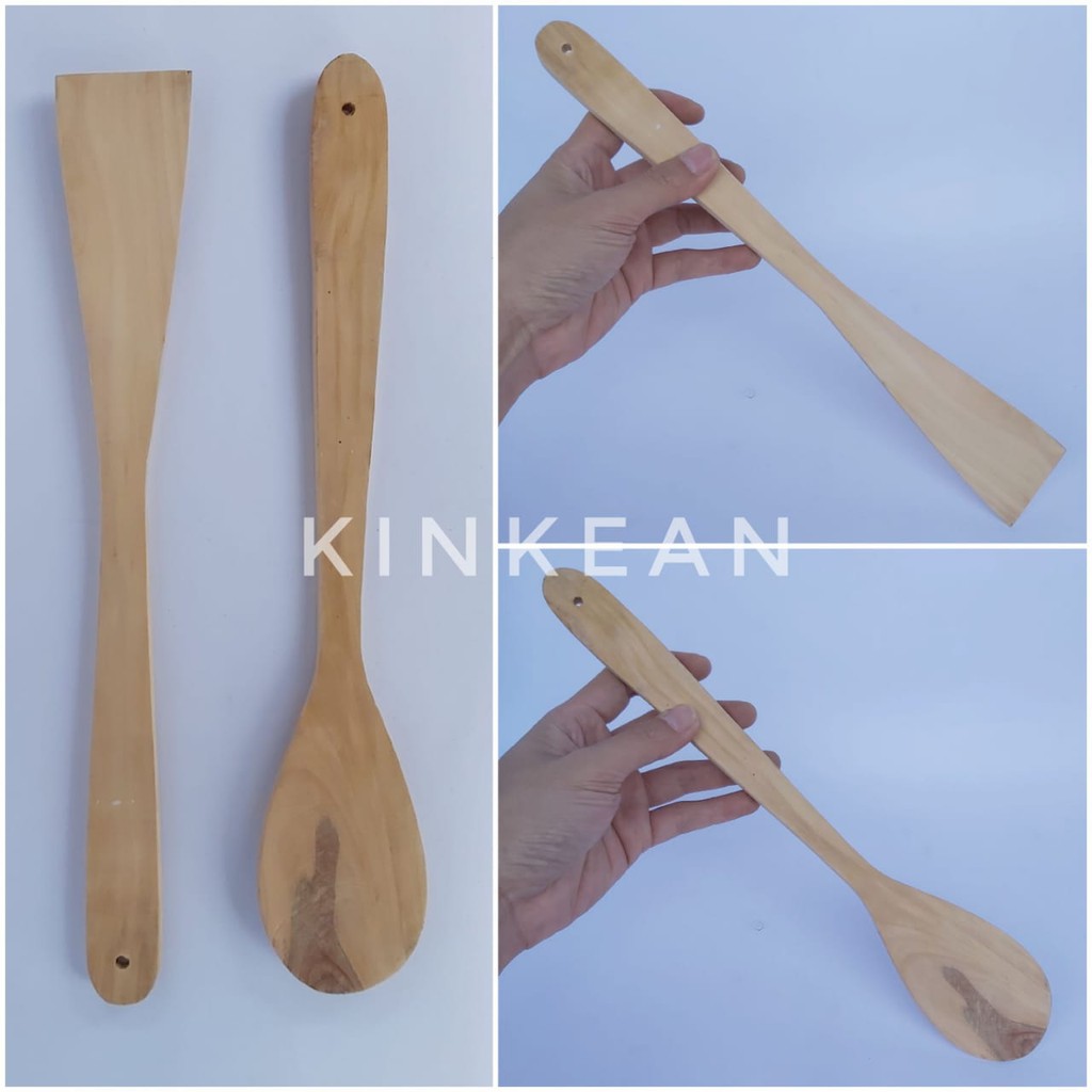 Spatula Penggorengan Kayu / Sodet /Susuk Kayu