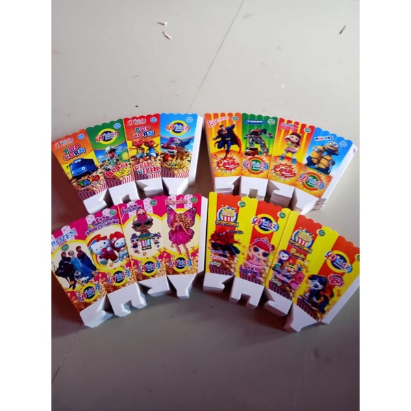 

PROMO kertas popcorn 6x12 isi (100pcs)
