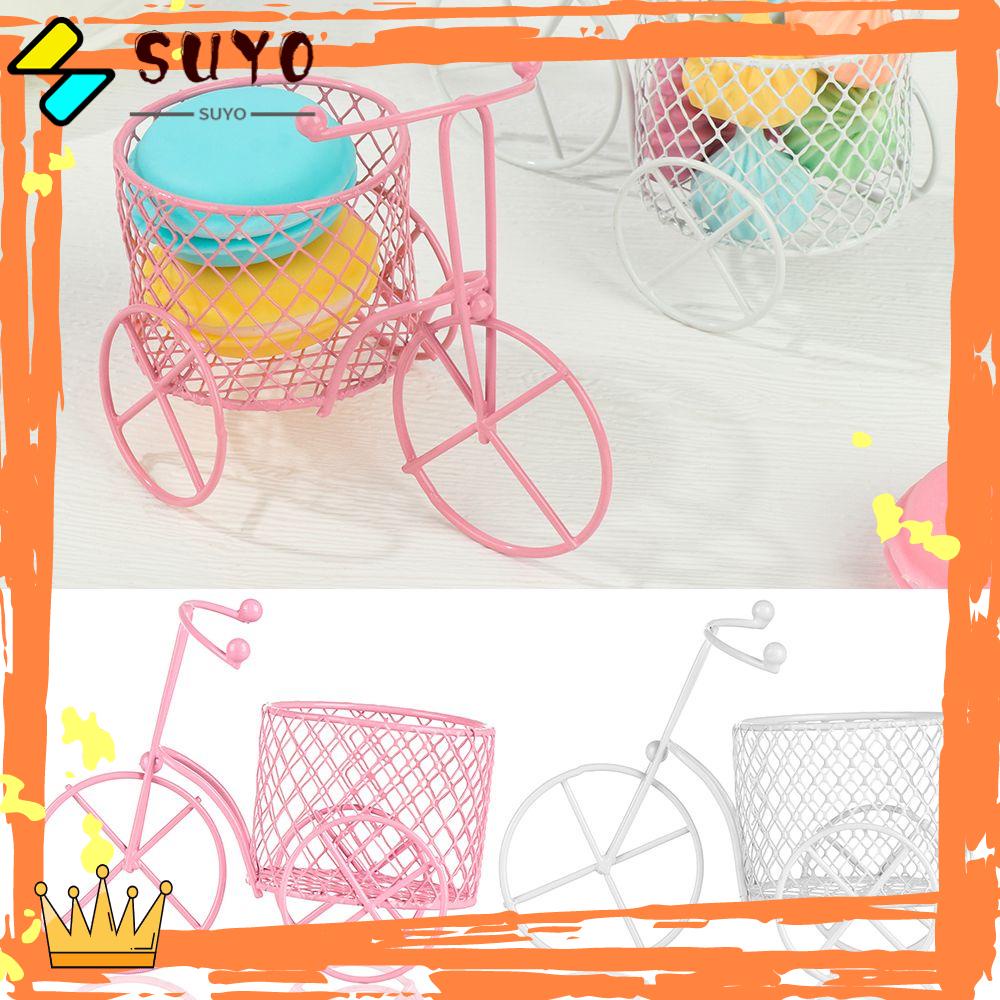 Suyo Rak Permen / Perhiasan Bentuk Sepeda Roda Tiga Kreatif Untuk Dekorasi Rumah