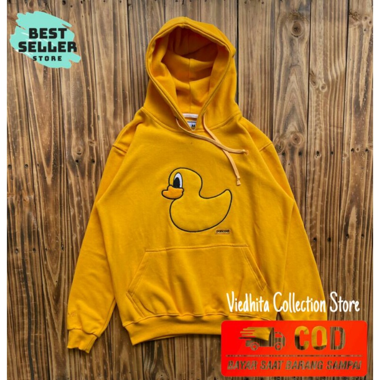 Jaket Sweater Hoodie Jumper Pancoat Duck Sunkis Original Bahan Cotton Fleece Premium