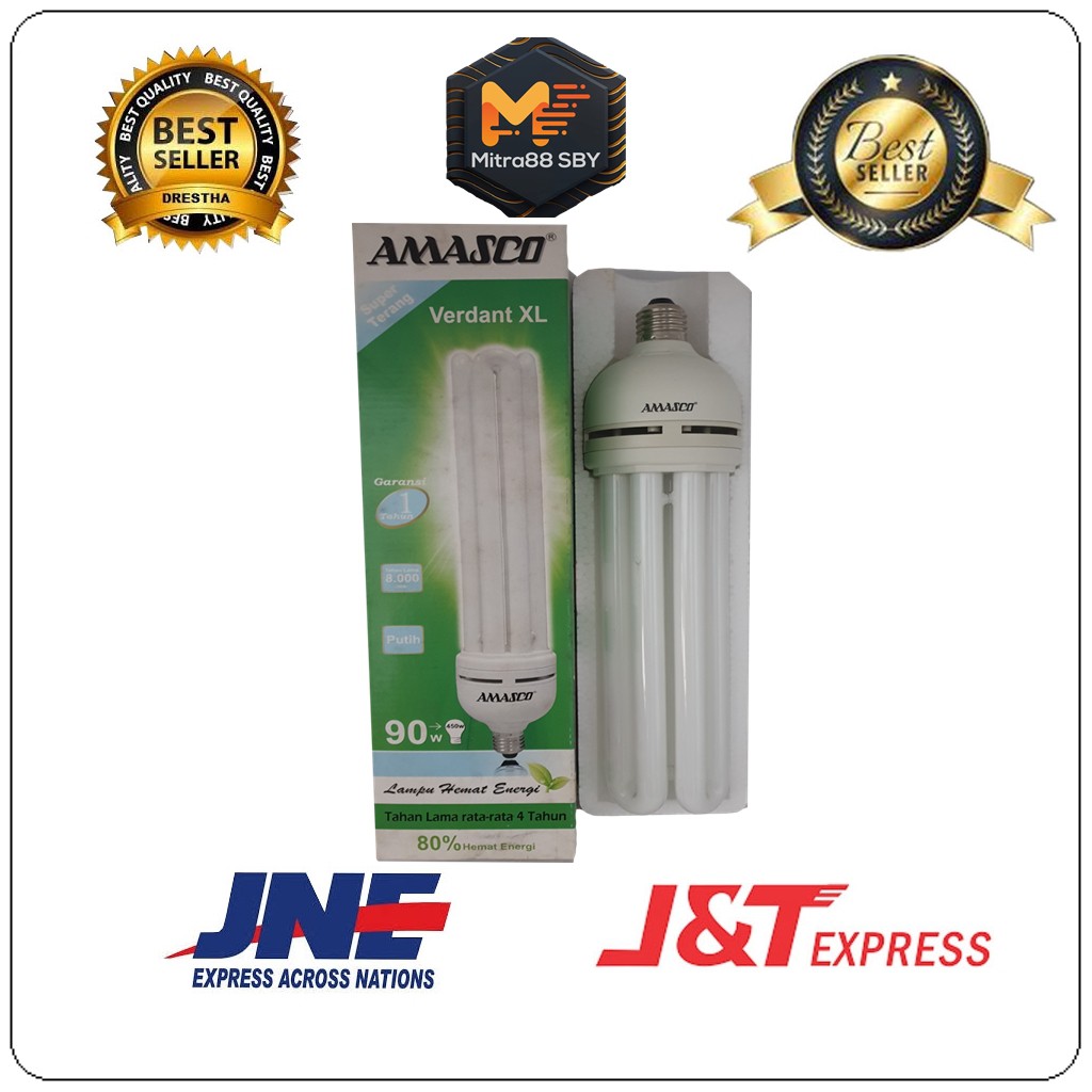 Mitra88sby Bola lampu bohlam PLC  JUMBO Amasco lampu tabung