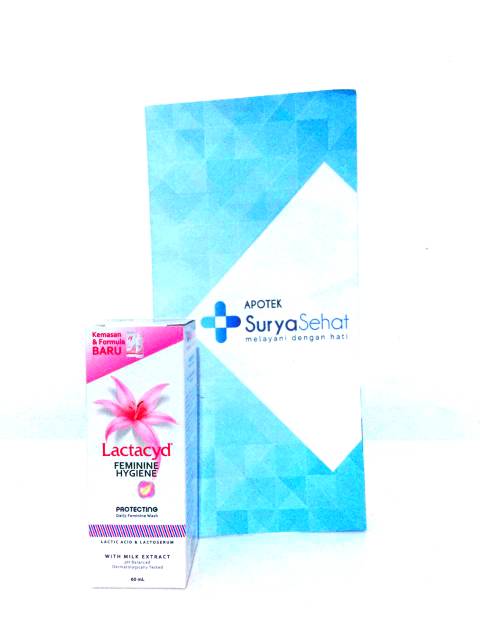 Lactacyd Feminine Hygiene 60 ml - Lactacyd Pink - Perlindungan Gatal, Bau dan Iritasi