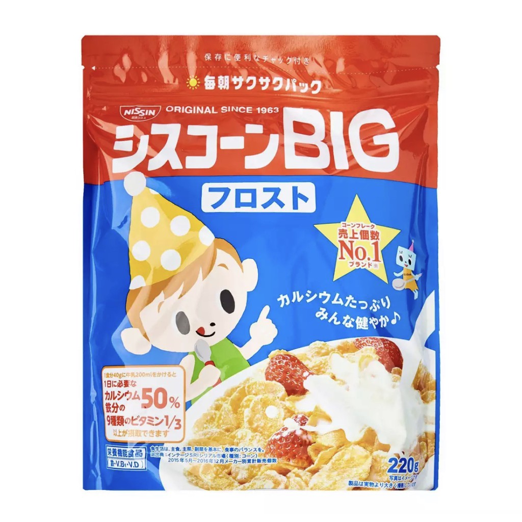 

Nissin Big Frosted Corn Flakes