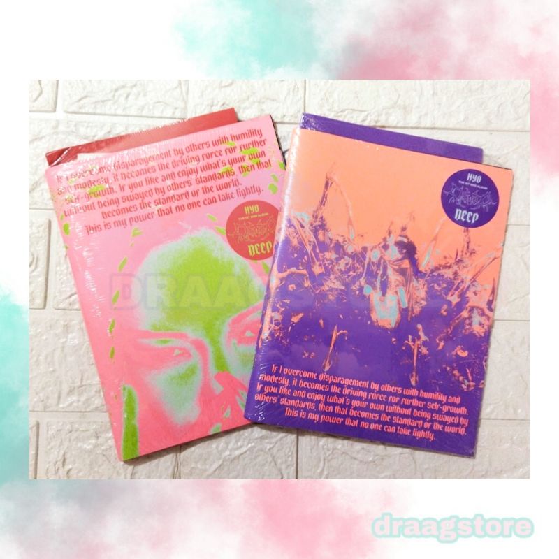 [READY STOCK] Hyoyeon (SNSD) - Deep (Random)