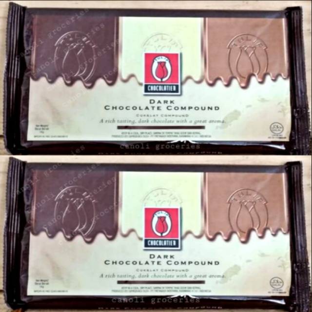 

Coklat Tulip Dark Compound 1 Kg