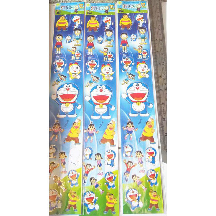 

tempelan sticker anak 3 dimensi motif doraemon