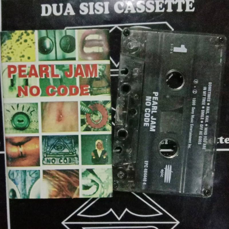 kaset pita pearl jam - no code